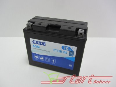 Exide ET12B-BS 12V 10Ah